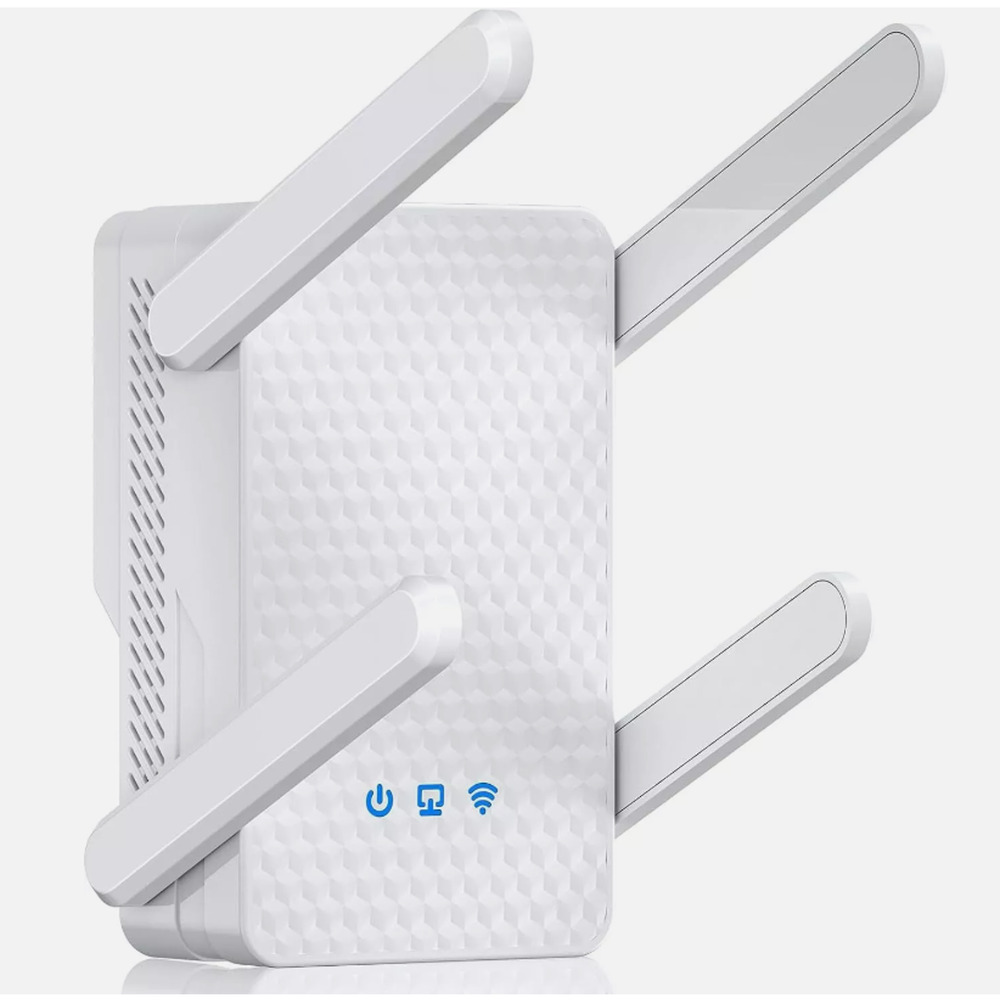 2024 Newest WiFi 6 Extender Signal Booster 2.4Gb/s Speed Longest Range 12,000sq.